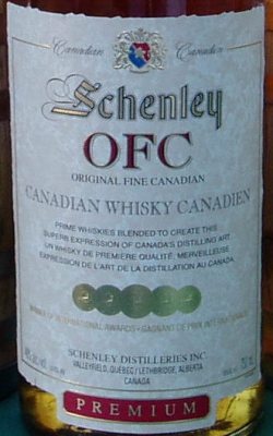 Schenley OFC Label