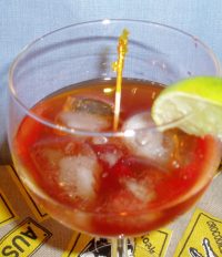 Sloe Colombian on&nbsp;ice