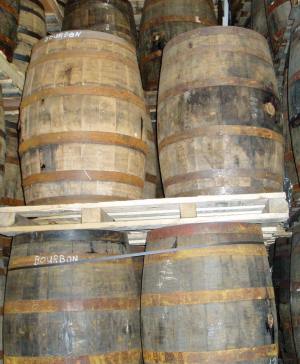 Photo of Barrels aging at Highwood Distillery