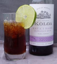 Kaua`i Cola Cocktail