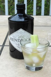 Hendrick's and Fever Tree Tonic