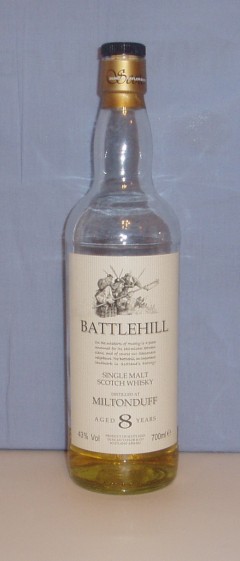 Miltonduff 8-Year-Old (Battlehill) | The Rum Howler Blog