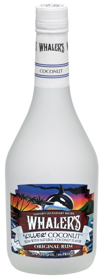 Whalers Coconut bottle shot