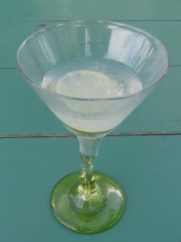 Lime Martini with Broker's