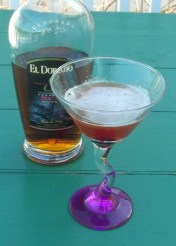 Rum Manhattan with El Dorado 8 Year Old Rum
