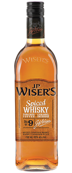 J.P. Wiser's Spiced bottle