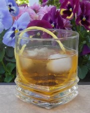 1878 Whiskey Cocktail over Ice