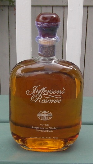 Jefferson's Reserve Bourbon (Very Old) | The Rum Howler Blog