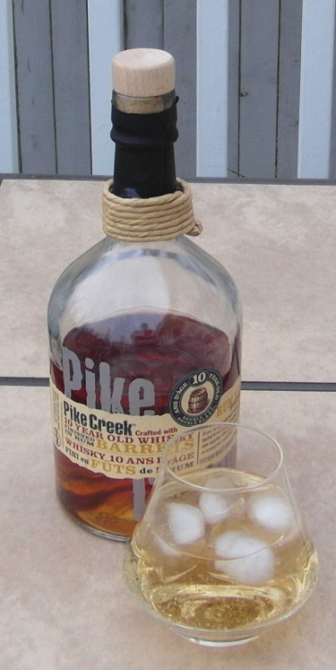 Pike Creek 10 Year Old Canadian Whisky - Rum Barrel Finished, 70cl, 43% ABV, Smooth & Complex