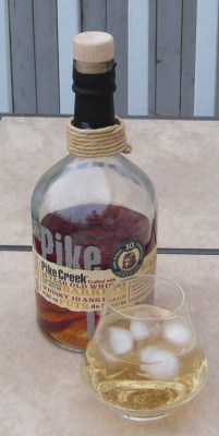 Pike Creek 10 Year Old Canadian Whisky - Rum Barrel Finished, 70cl, 43% ABV, Smooth & Complex