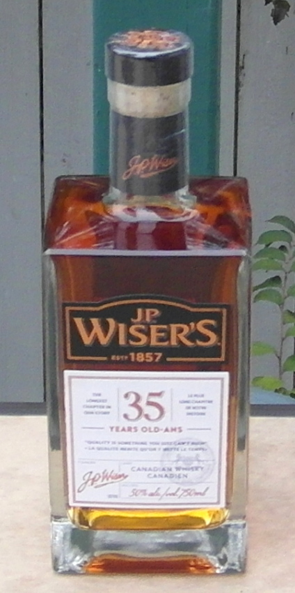 Review: J.P. Wiser’s 35 Years Old Canadian Whisky « The Rum Howler Blog